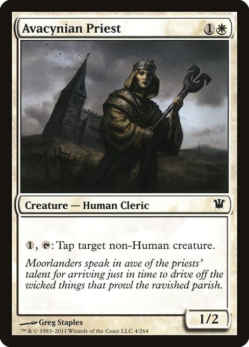 Avacynian Priest from Innistrad (Common)