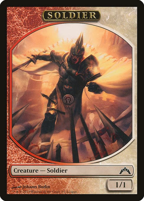 Soldier from League Tokens 2013 (Common)