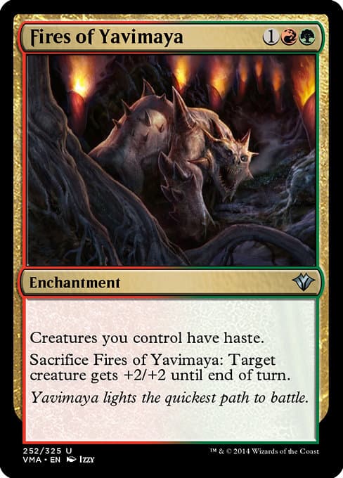 Fires of Yavimaya from Vintage Masters (Uncommon)