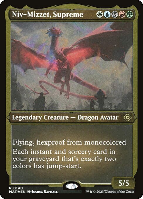 Niv-Mizzet, Supreme from March of the Machine: The Aftermath (Rare)