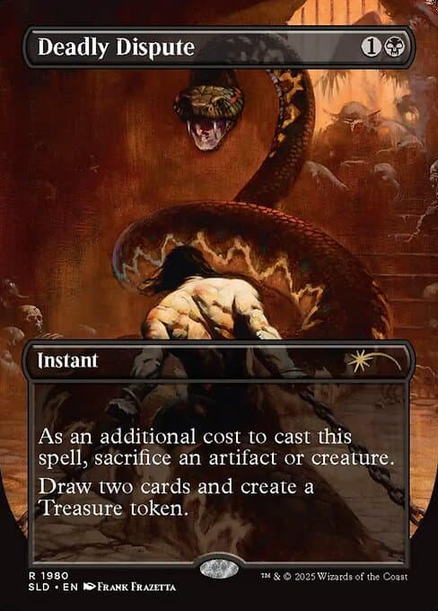 Deadly Dispute from Secret Lair Drop (Rare)