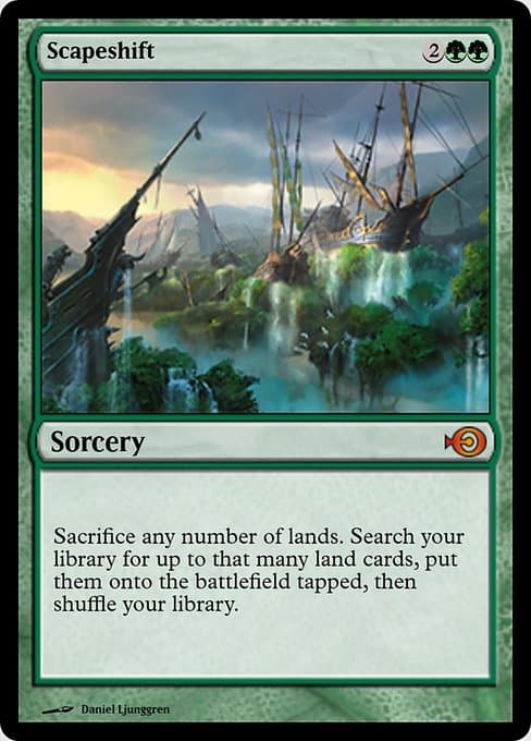 Scapeshift from Magic Online Promos (Mythic)