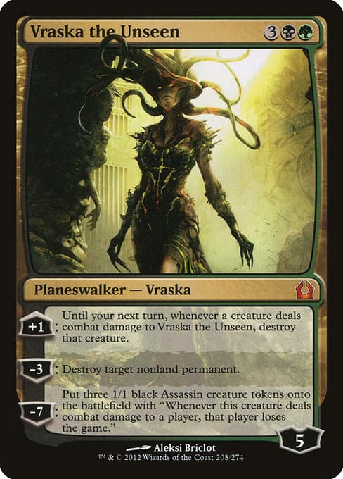 Vraska the Unseen from Return to Ravnica (Mythic)