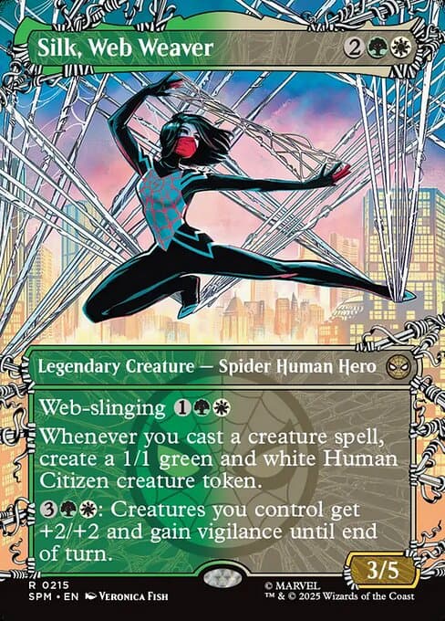 Silk, Web Weaver from Marvel's Spider-Man (Rare)