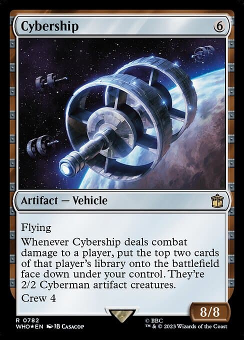 Cybership from Doctor Who (Rare)
