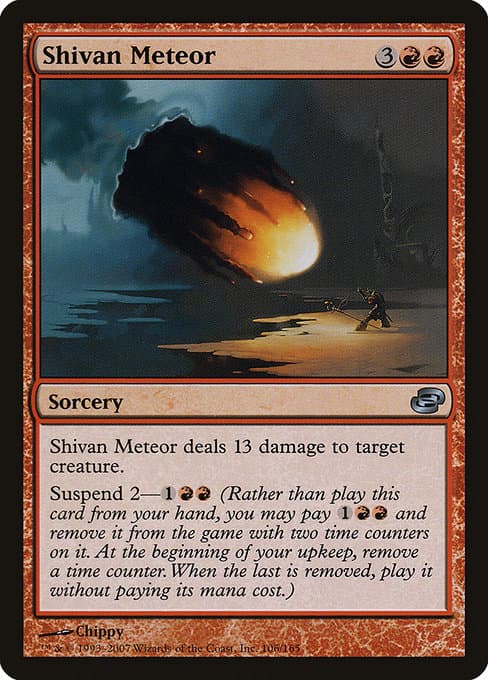 Shivan Meteor from Planar Chaos (Uncommon)