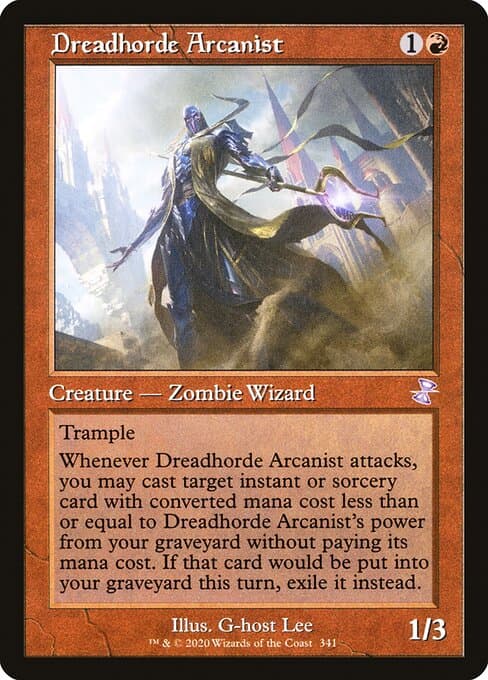 Dreadhorde Arcanist from Time Spiral Remastered (Special)