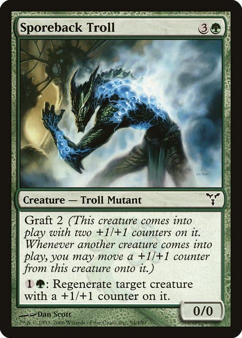Sporeback Troll from Dissension (Common)