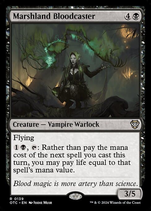 Marshland Bloodcaster (Rare)