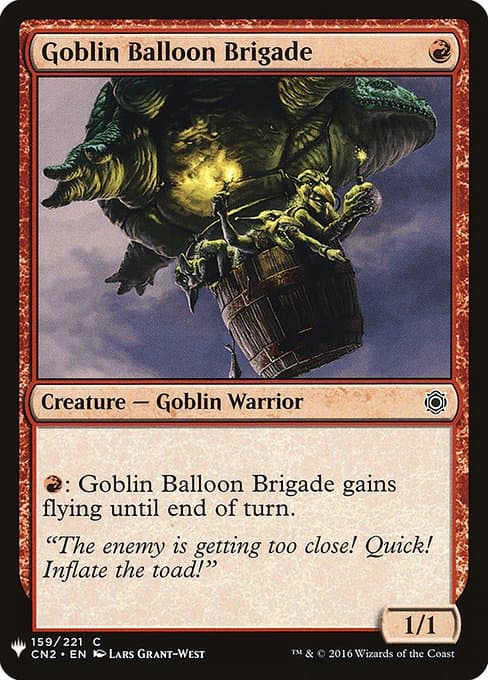 Goblin Balloon Brigade from The List (Common)
