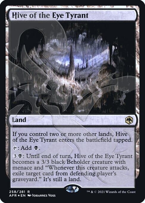 Hive of the Eye Tyrant from Adventures in the Forgotten Realms Promos (Rare)