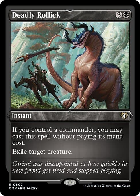 Deadly Rollick from Commander Masters (Rare)