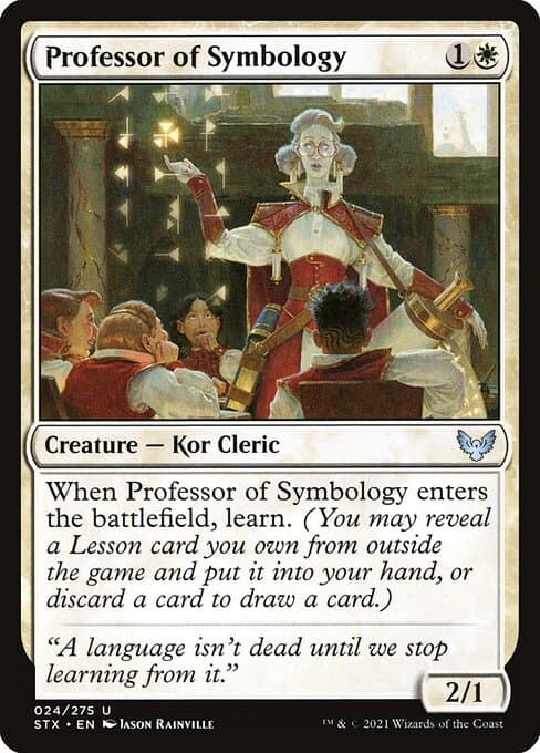 Professor of Symbology (Uncommon)