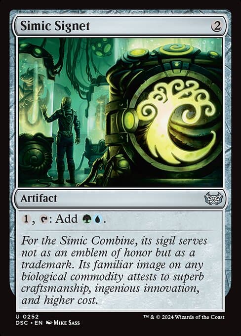 Simic Signet from Duskmourn: House of Horror Commander (Uncommon)