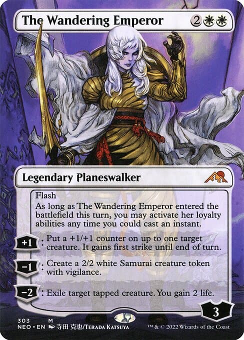 The Wandering Emperor from Kamigawa: Neon Dynasty (Mythic)