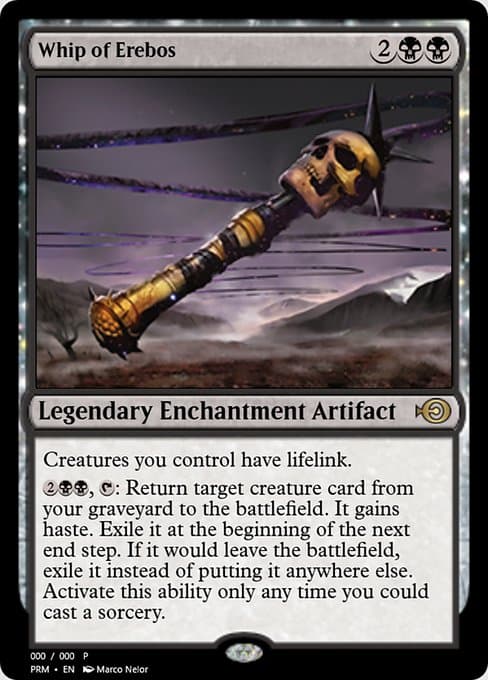 Whip of Erebos from Magic Online Promos (Rare)
