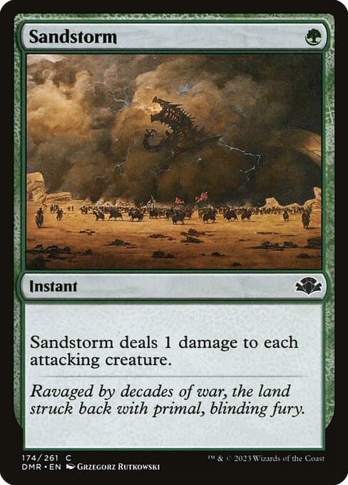 Sandstorm from Dominaria Remastered (Common)