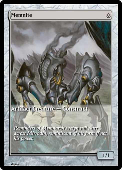 Memnite from Magic Online Promos (Uncommon)