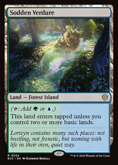 Sodden Verdure from Lorwyn Eclipsed Commander (Rare)