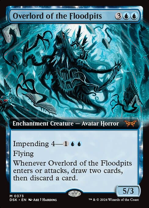 Overlord of the Floodpits from Duskmourn: House of Horror (Mythic)