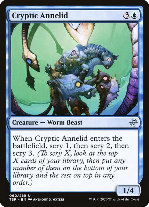 Cryptic Annelid from Time Spiral Remastered (Uncommon)