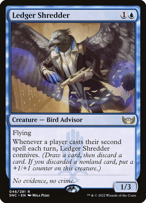 Ledger Shredder from Streets of New Capenna Promos (Rare)