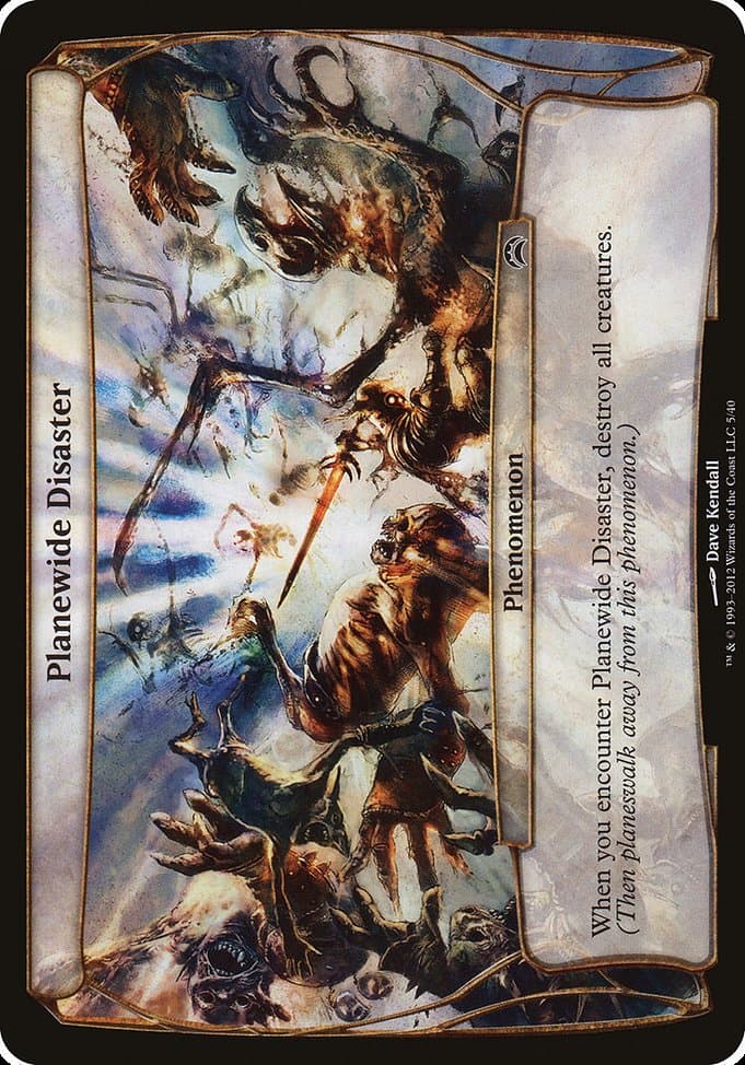 Planewide Disaster from Planechase 2012 Planes (Common)
