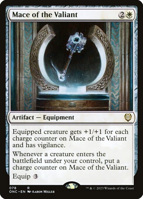 Mace of the Valiant from Phyrexia: All Will Be One Commander (Rare)