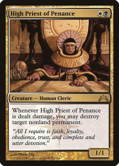 High Priest of Penance from Gatecrash (Rare)