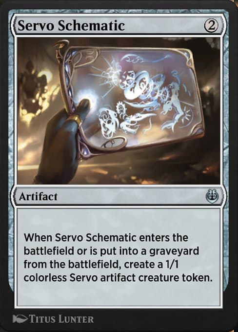 Servo Schematic from Kaladesh Remastered (Uncommon)
