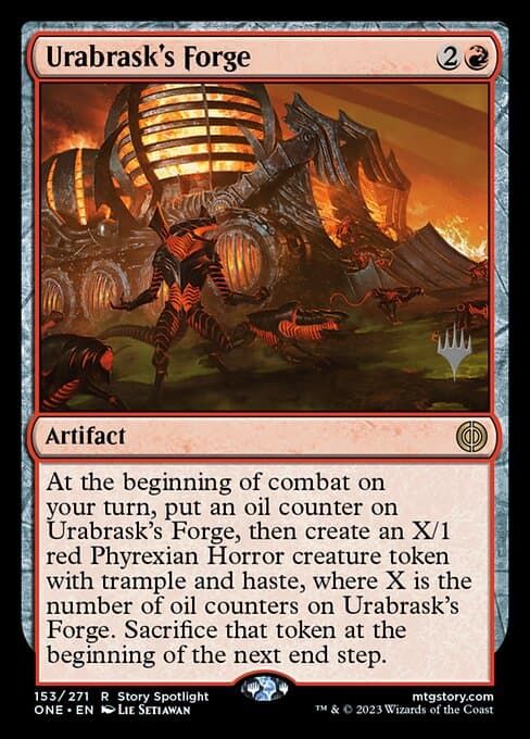 Urabrask's Forge from Phyrexia: All Will Be One Promos (Rare)