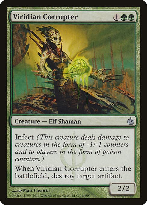 Viridian Corrupter from Mirrodin Besieged (Uncommon)