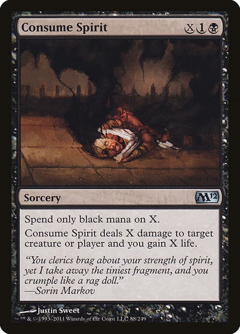 Consume Spirit from Magic 2012 (Uncommon)