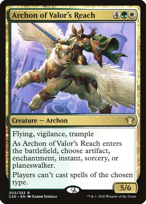 Archon of Valor's Reach (Rare)