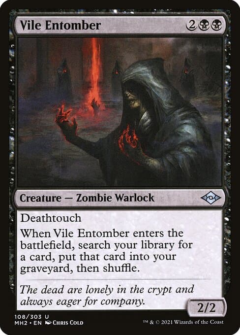 Vile Entomber from Modern Horizons 2 (Uncommon)