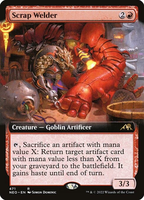Scrap Welder from Kamigawa: Neon Dynasty (Rare)