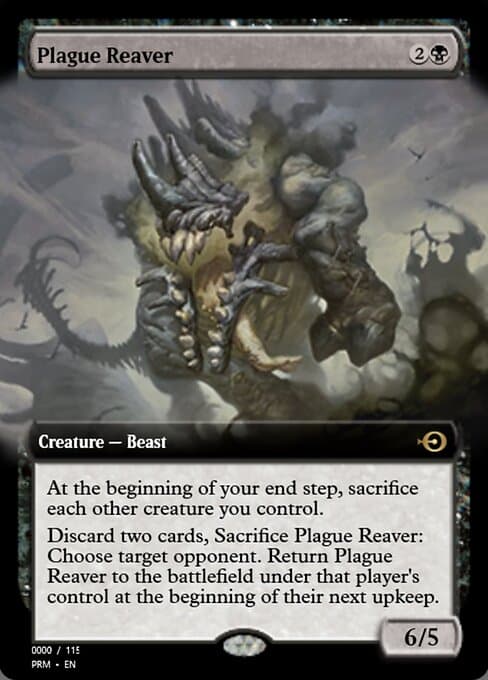 Plague Reaver from Magic Online Promos (Rare)
