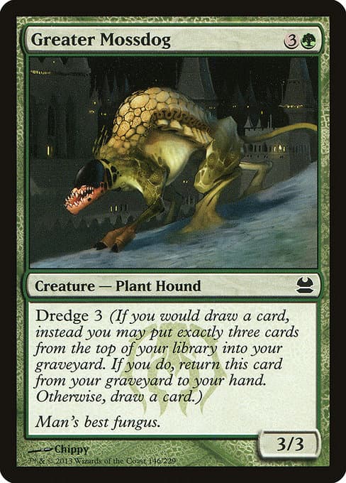 Greater Mossdog from Modern Masters (Common)