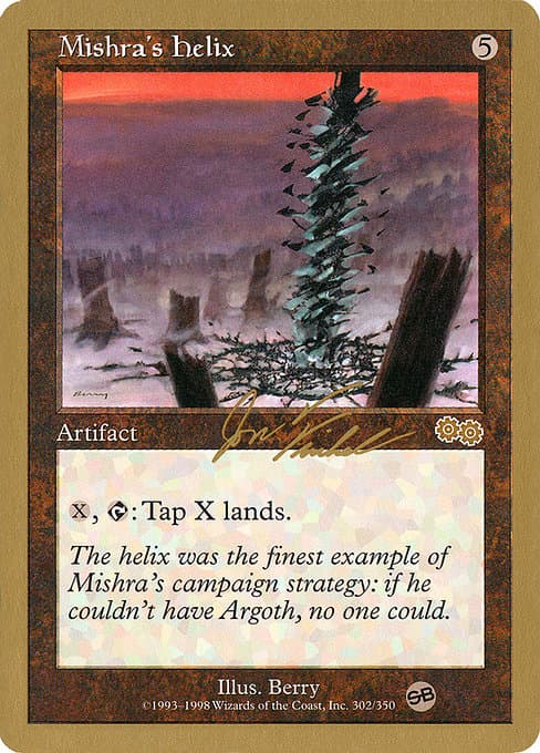 Mishra's Helix from World Championship Decks 2000 (Rare)