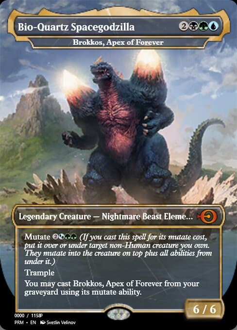 Brokkos, Apex of Forever from Magic Online Promos (Mythic)