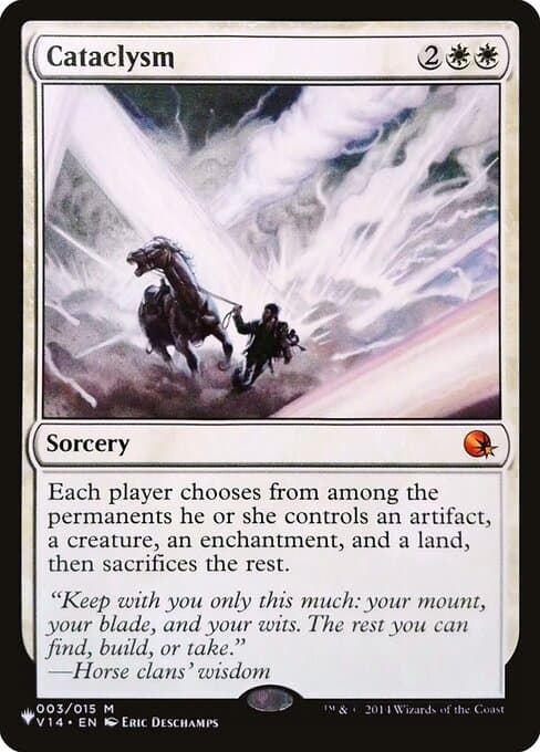 Cataclysm from The List (Mythic)
