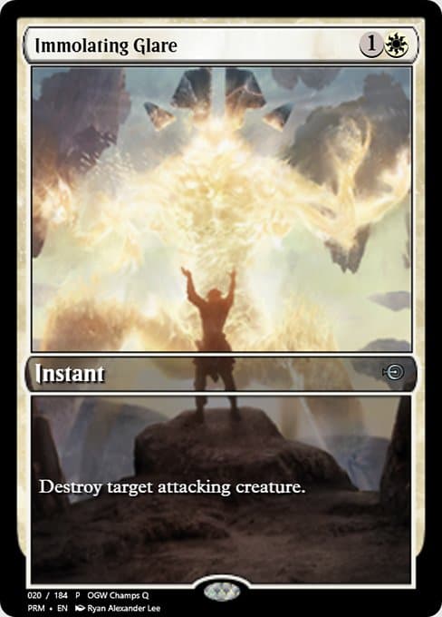 Immolating Glare from Magic Online Promos (Uncommon)