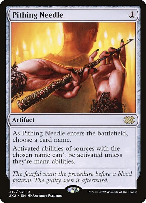 Pithing Needle (Rare)