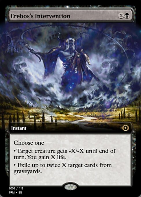Erebos's Intervention from Magic Online Promos (Rare)
