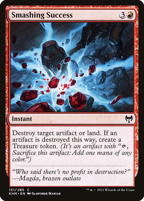 Smashing Success from Kaldheim (Common)