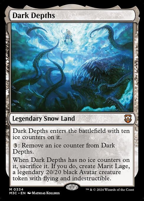 Dark Depths from Modern Horizons 3 Commander (Mythic)
