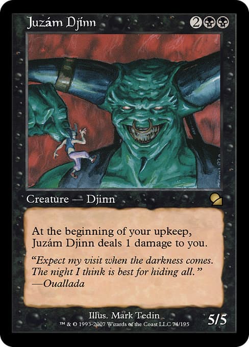 Juzám Djinn from Masters Edition (Rare)