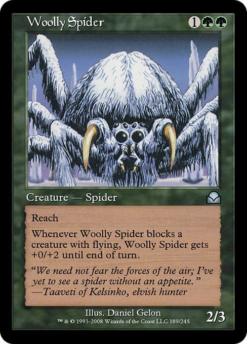 Woolly Spider from Masters Edition II (Uncommon)