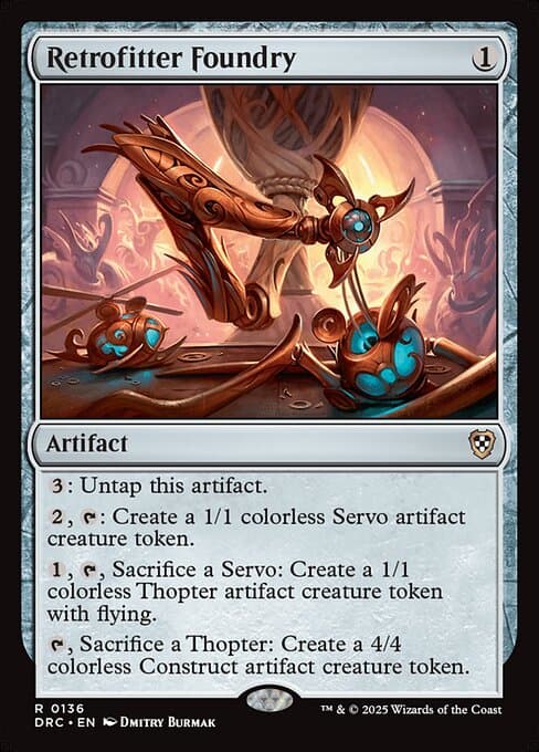 Retrofitter Foundry from Aetherdrift Commander (Rare)