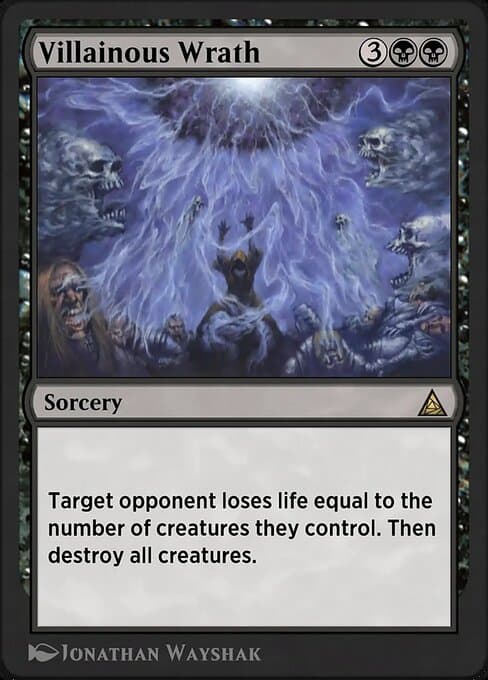 Villainous Wrath from Through the Omenpaths (Rare)